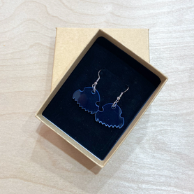 Pendientes peineta metacrilato fluor