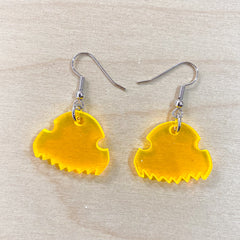 Pendientes peineta metacrilato fluor