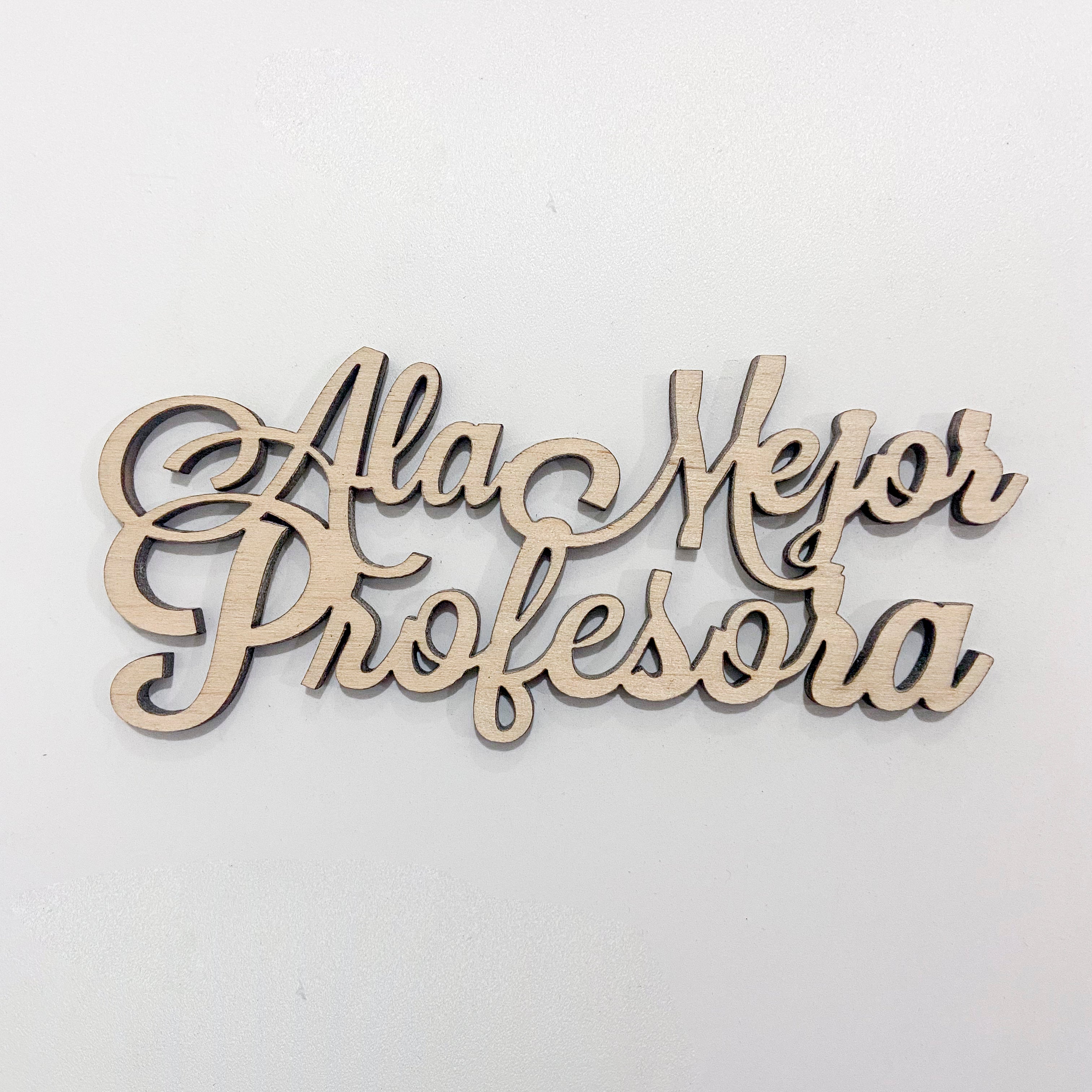 A la mejor profesora