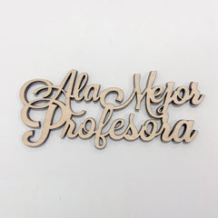 A la mejor profesora